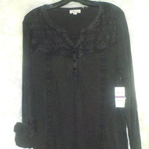 Style & Co long Sleeve XXL Womens shirt NWT Cute!